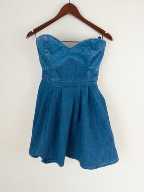 Blue Guess Polka Dot Dress for Sale up to 90% Off: Poshmark